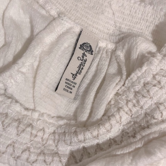 American Rag Off the Shoulder White top - Picture 3 of 3